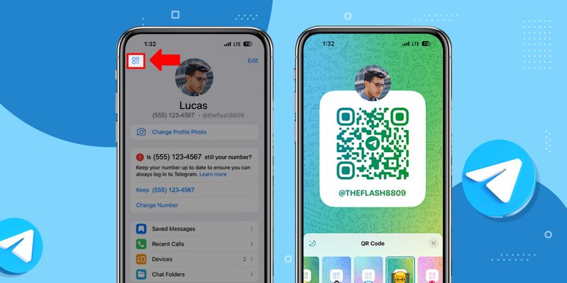 Telegram 如何找到自己的 QR 碼？｜帳號頁面位置、掃碼方式與設定說明