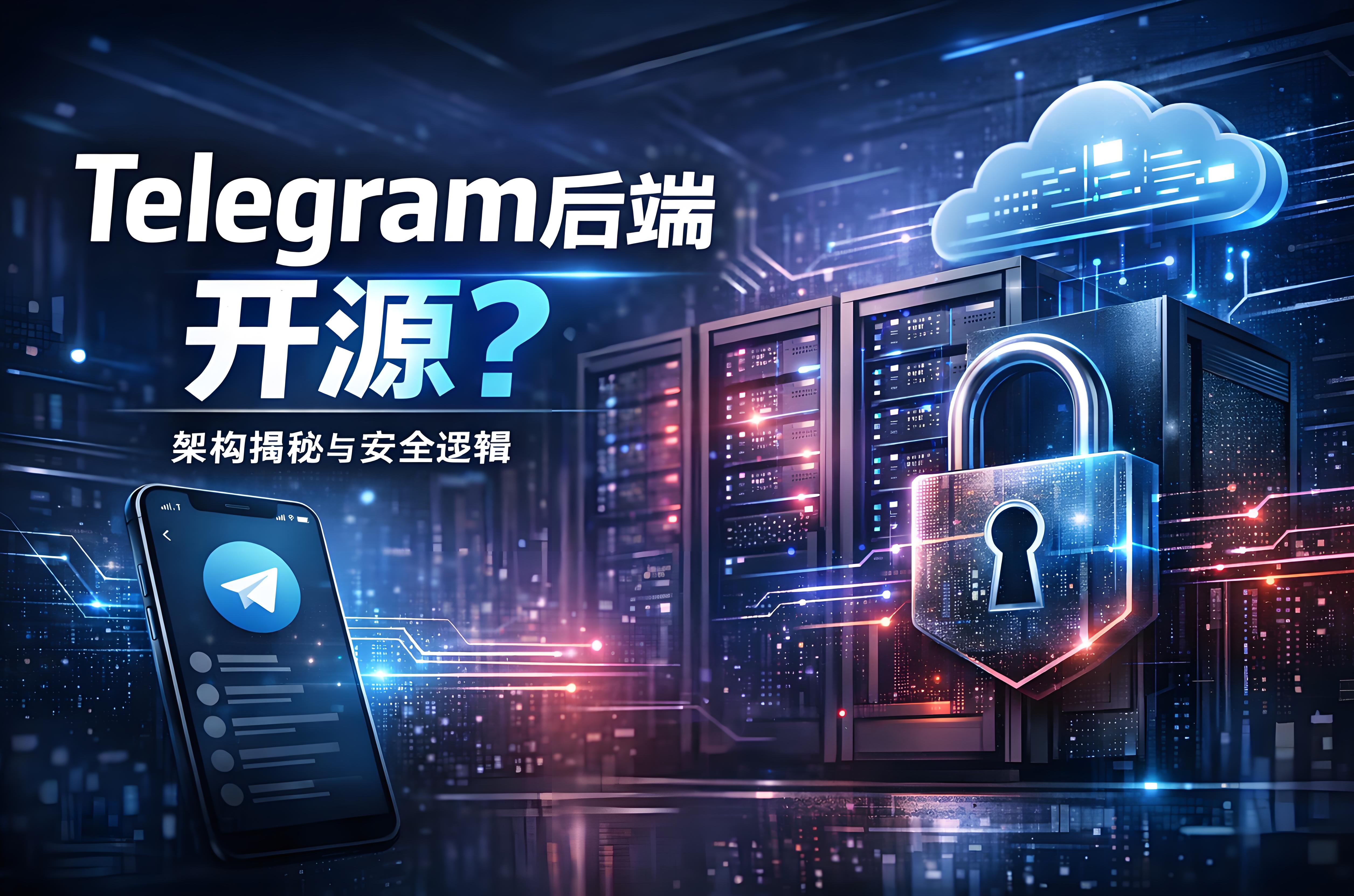 能否開源Telegram後端？